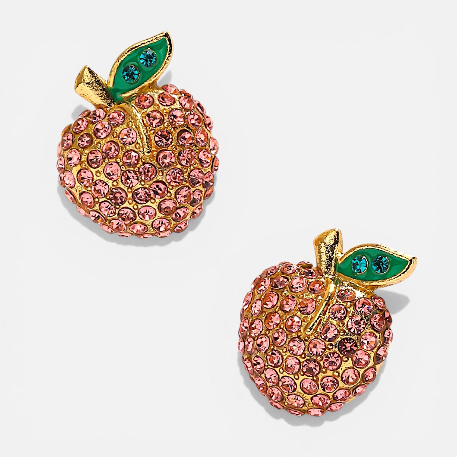 Roselle Apple Stud Earrings