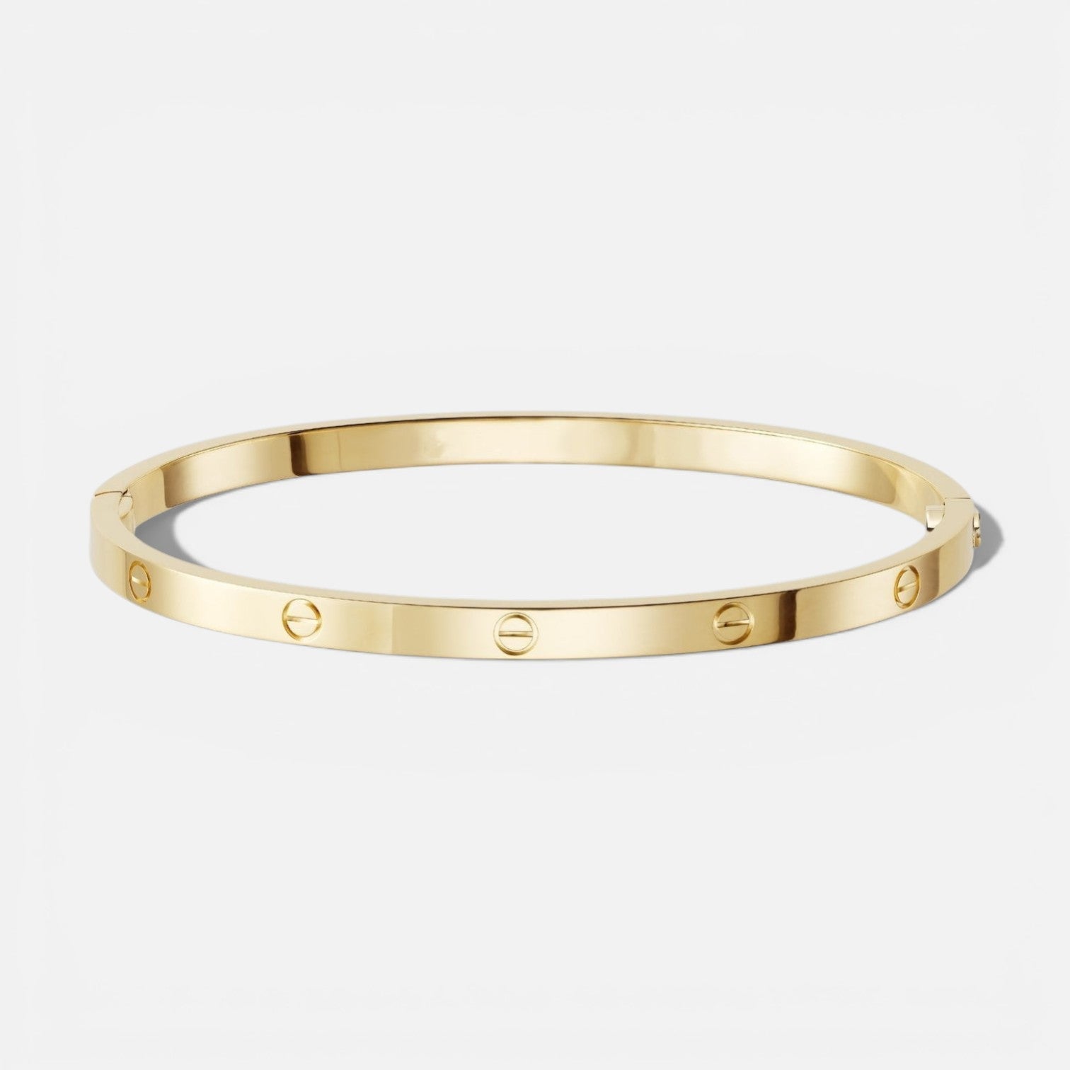 Valence Slim Screw Love Bracelet