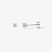 Dainty Diamond Flat Back Stud Earrings