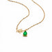 Signature Name and Birthstone Necklace