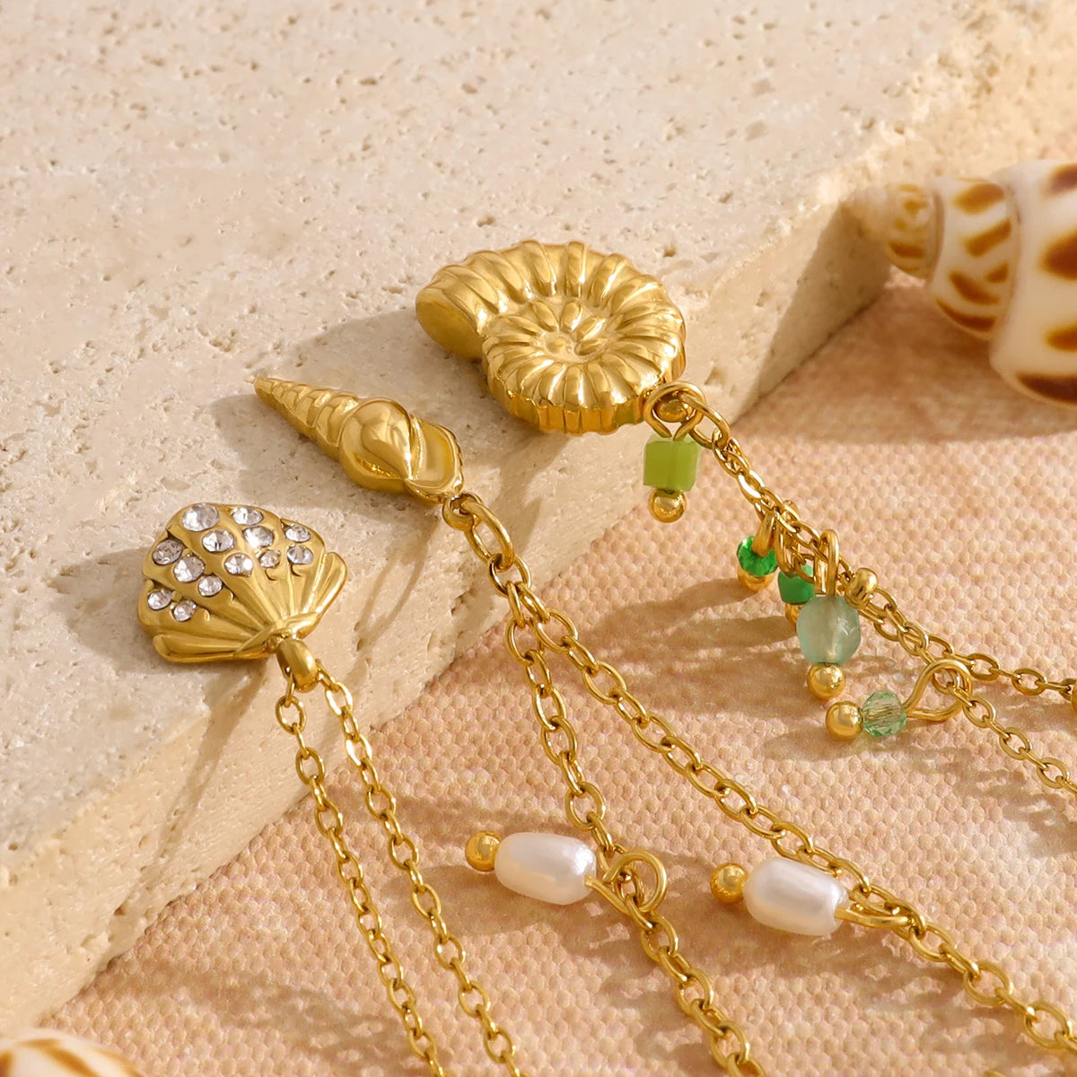 Maris Shell Pendant Necklace