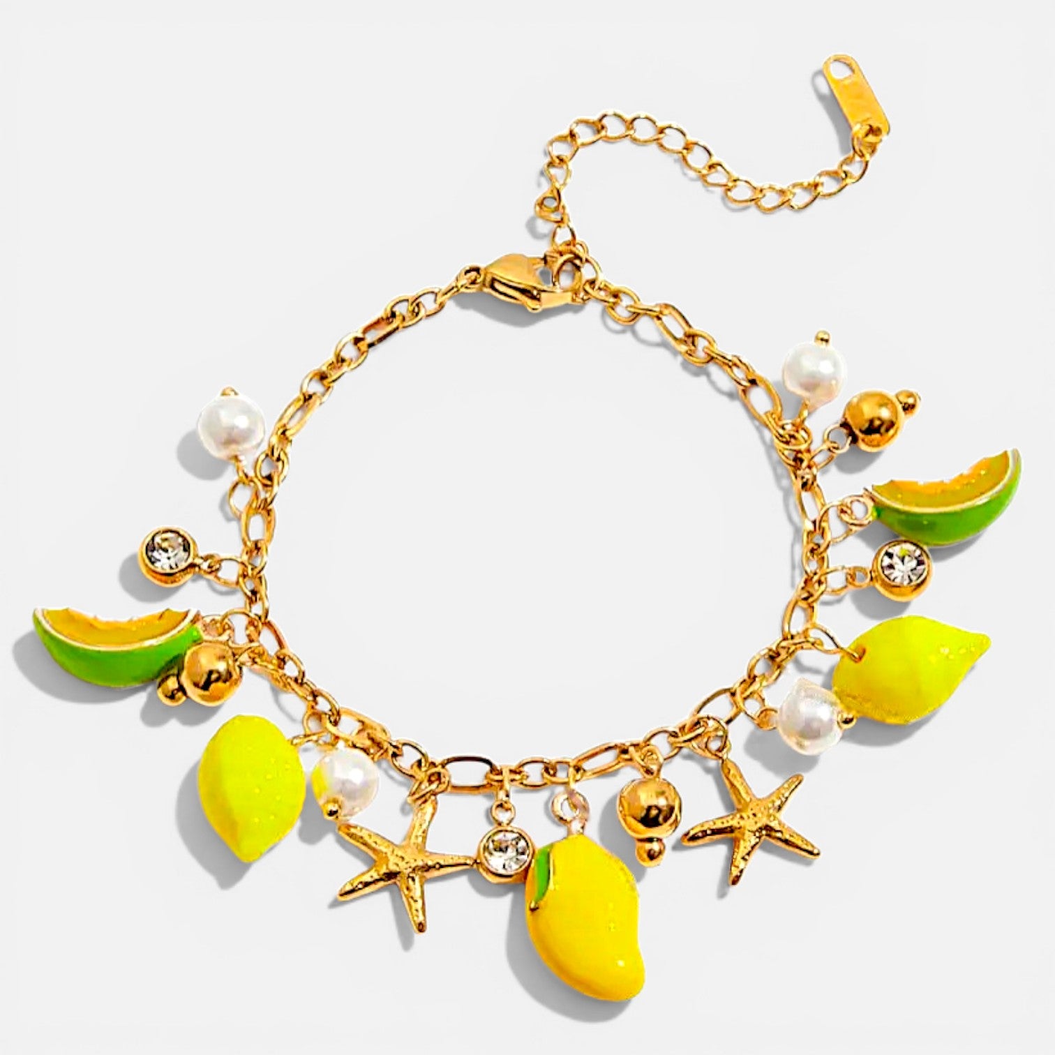 Solmare Citrus Charm Bracelet
