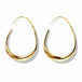 Nova Chunky Dome Hoop Earrings