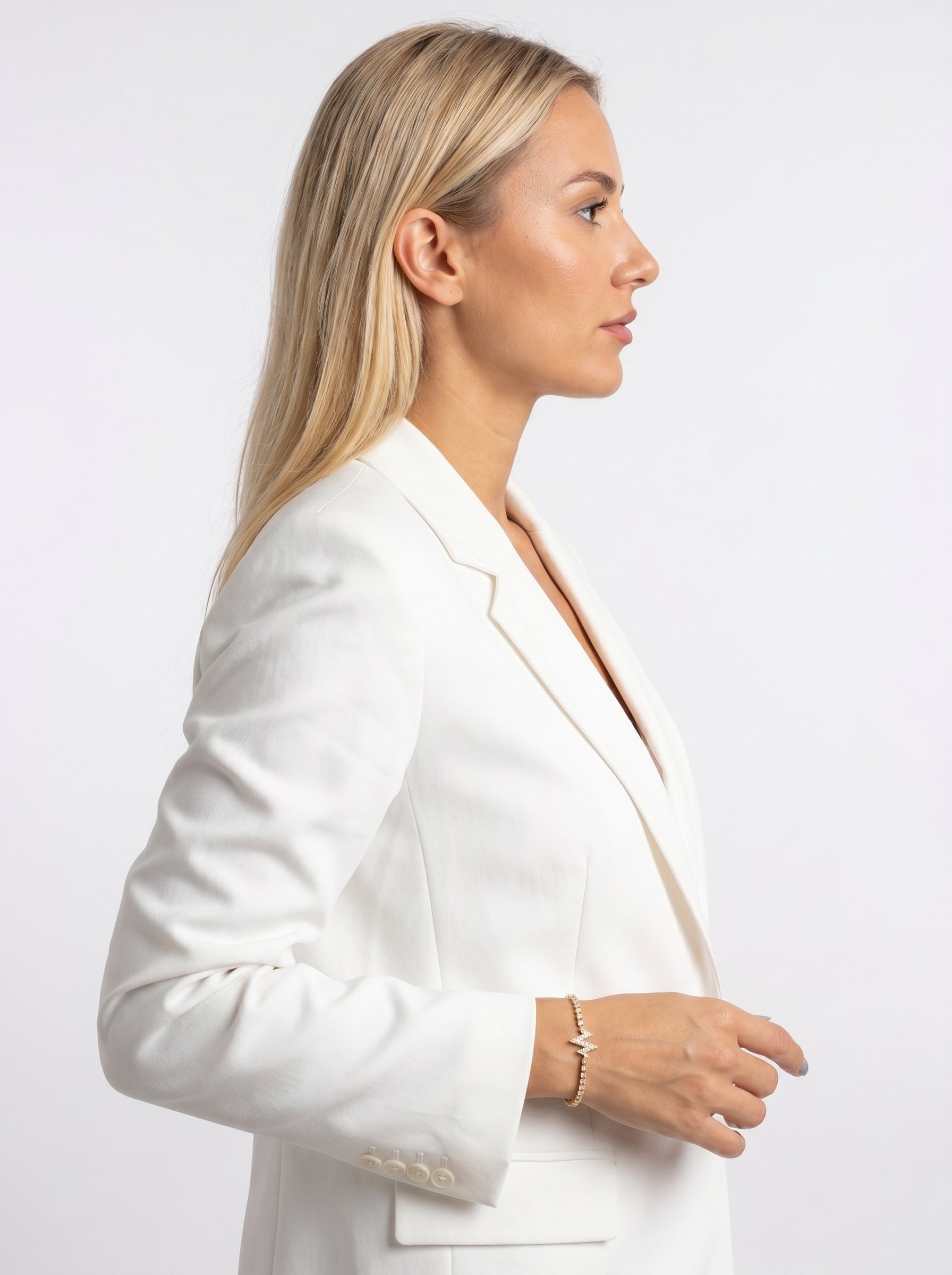 Rhythara Diamond Pulse Bracelet — side