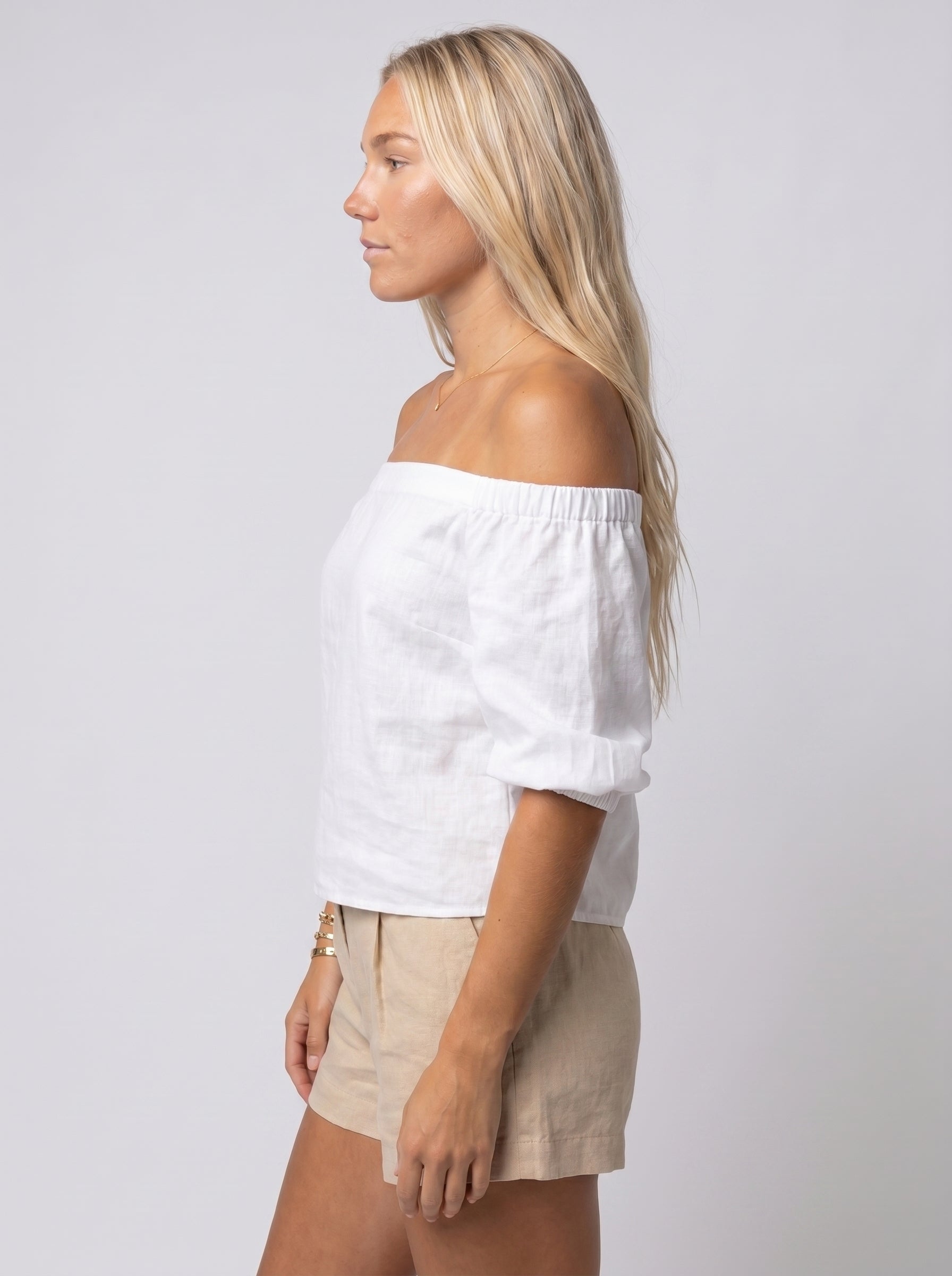 Velora Diamond Gold Bracelet — side